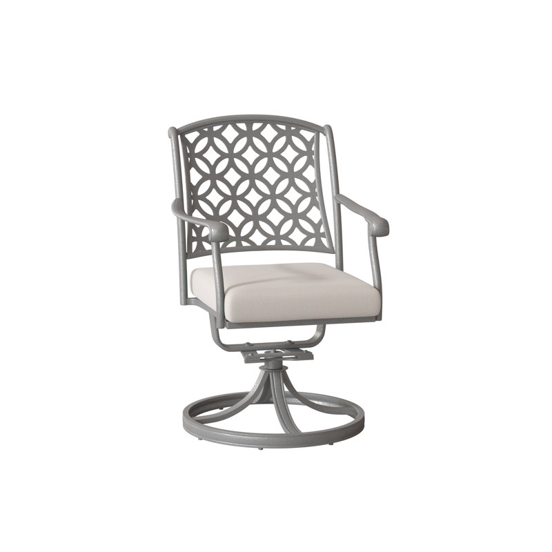 Casa Outdoor Dining Armchair, Textured Black, Canvas Bird's Eye Sunbrella® Canvas