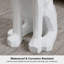 Modern Resin Dog Sculpture Cute End Table Side Table with Metal Storage Tray Tissue Box-195348876