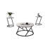 Ensemble de table contemporain 3 pièces-1446136731