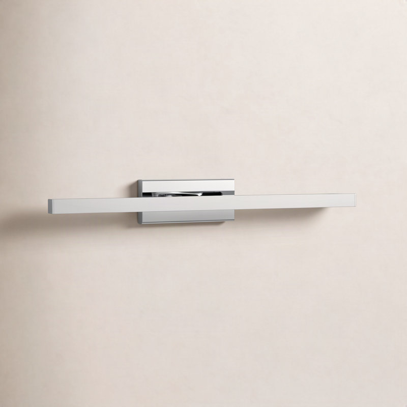 Rochelle 1-Light Dimmable LED Vanity Light, Chrome, 2700K