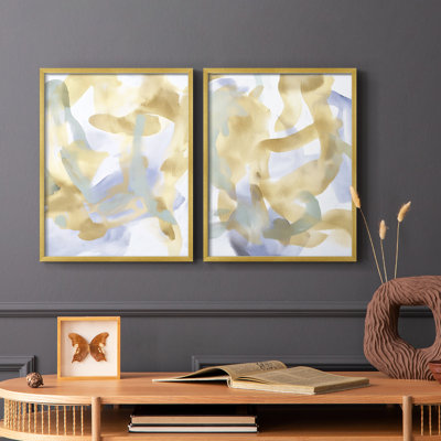 Série ABSTRACT DCCLxxxix - reproduction encadrée de qualité supérieure - prête à être accrochée - aucun clou requis - aucun clou requis