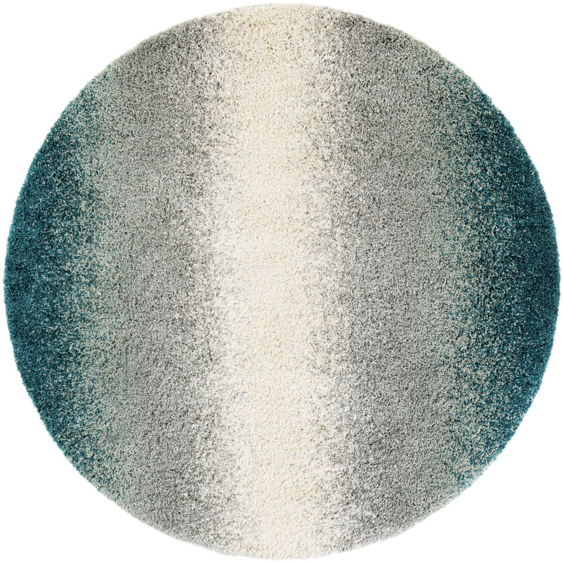  Cloud Soft Touch Shag Rug, Round 7'10"