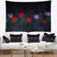 Tapisserie florale et fleurs avec bourgeons et gouttes-28499304