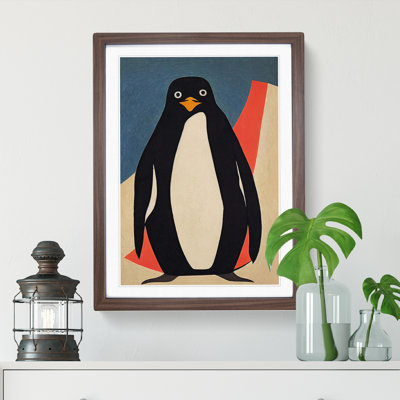 Penguin Abstract Art No.6 - Wall Art