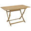 4 - Person Solid Wood Patio Dining Set Round Table