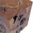 Bohl vidaXL Solid Teak Wood Stool, Versatile Footrest/Side Table, 15.7" x 15.7" x 17.7"
