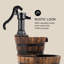 Outdoor Wood Urn Fountain