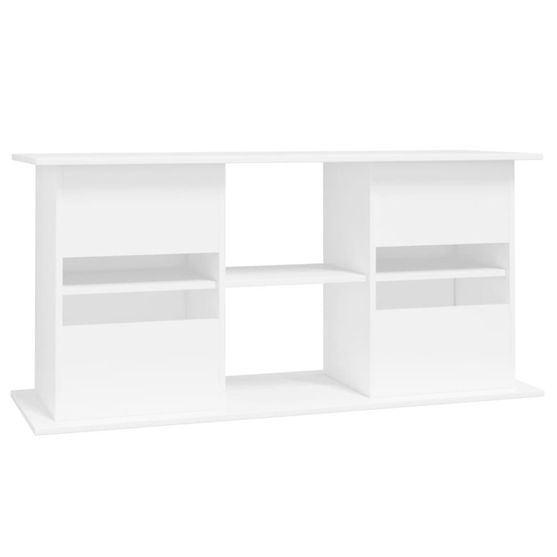 Vidaxl Aquarium Stand Brown Oak 121X41x58 Cm Engineered Wood, White