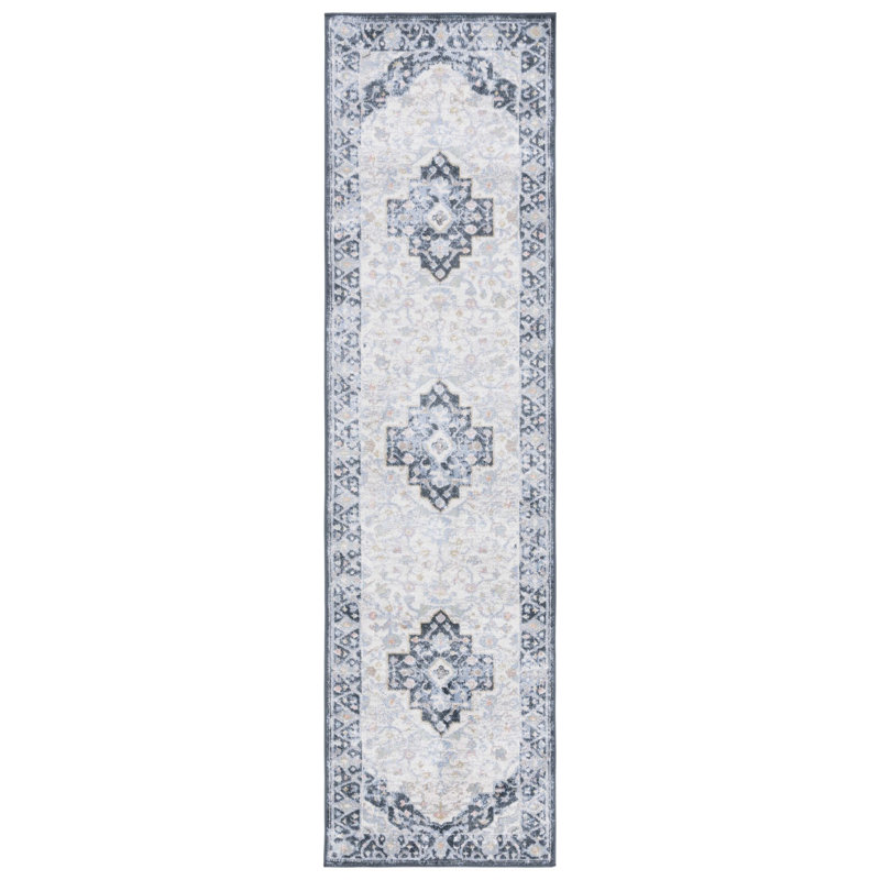 Bayside Performance Machine Washable Oriental Rug, Runner 2'2" x 8'