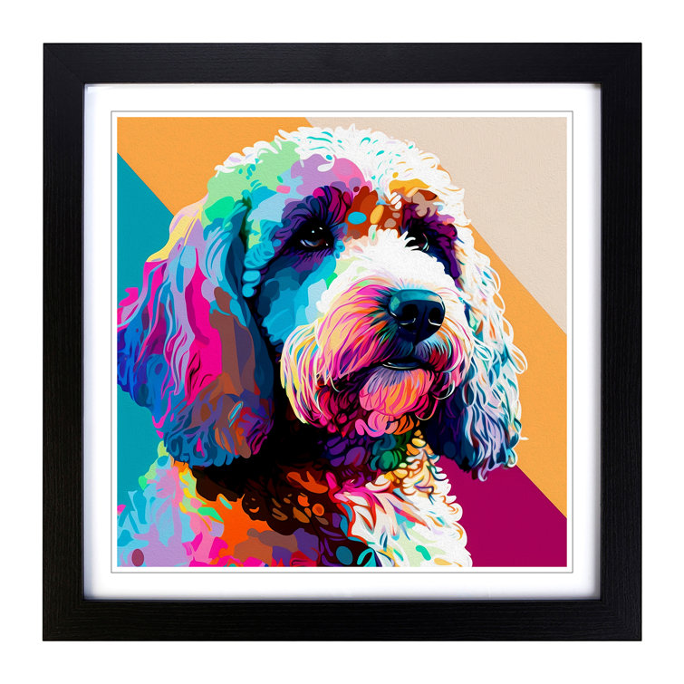 Marlow Home Co. Cockapoo Fauvism - Single Picture Frame Art Prints on ...