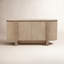 Stefan 63" Wide Sideboard, Black-1677786290
