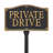 Private Drive Garden Sign