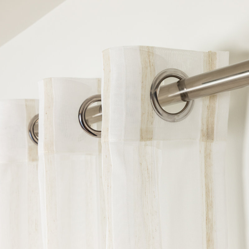 Evelyn 2pc Sheer Curtain Set