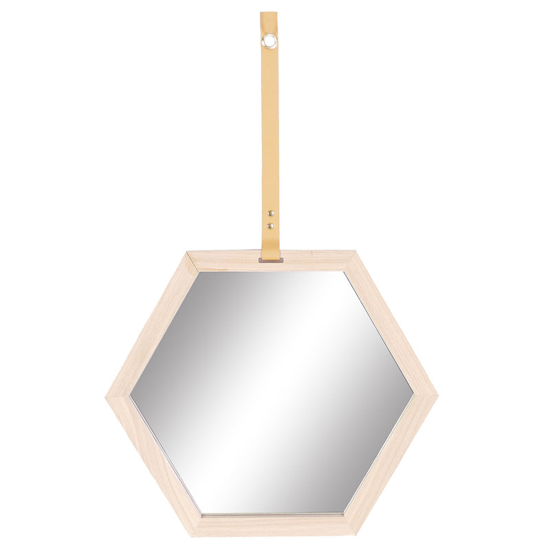 Miroir d'appoint mural, H 14 po x l 16 po