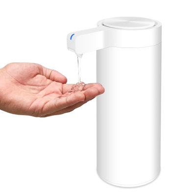 Automatic Soap Dispenser, Stainless Steel With Infrared Sensor (White)