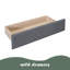 Lit plateforme simple tapissier avec 2 tiroirs-1543749535