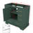 36" Vanity Bathroom Cabinet With Sink Top, Six Multi-Functional Drawers, Adjustable Shelf-1730789137