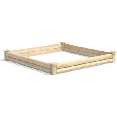Wood Raised Garden Bed