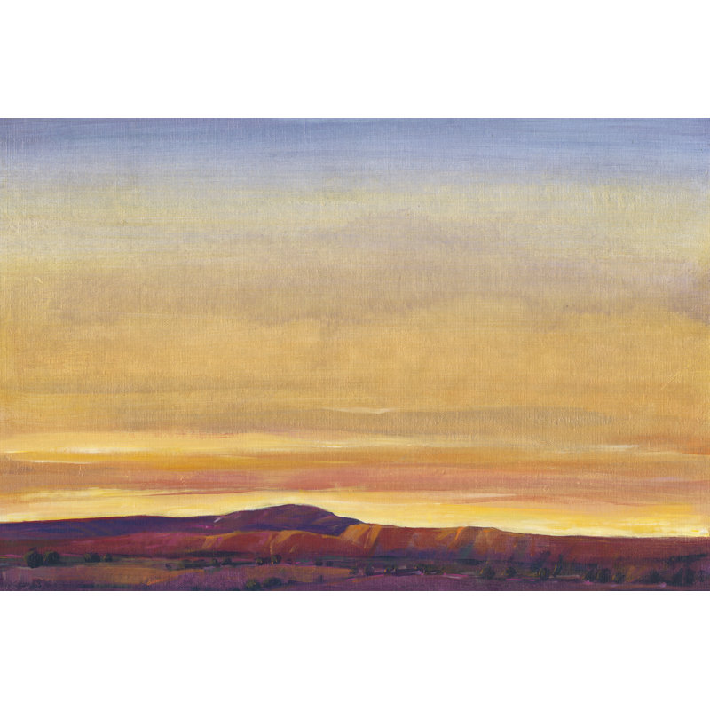 Red Rocks I by Tim OToole - Wrapped Canvas Painting, 30cm H x 46cm W
