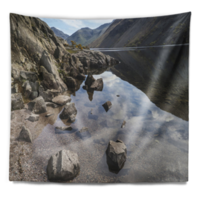 Polyester Tapestry, 78" H x 92" W