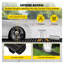 Ensemble de 5 drains en PEHD avec grille en plastique