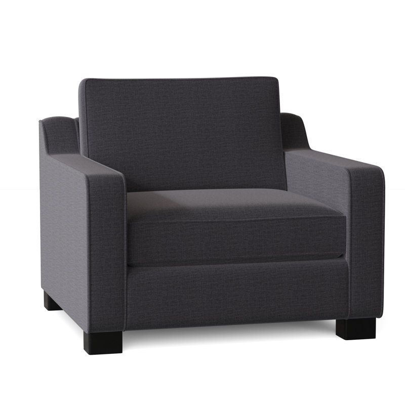 Fauteuil et demi Aceyon, Espresso, Gris anthracite Jango