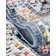 Tapis oriental bleu