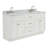Abell 67'' Double Bathroom Vanity with Carrara Marble Top-93068117