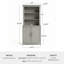 Ensemble d'armoire à 2 portes avec quincaillerie de qualité supérieure Martha Stewart Bedford-132950127