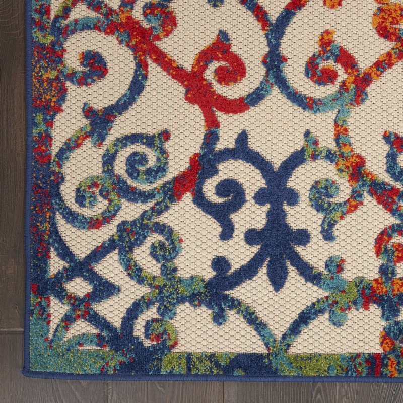 Tapis intérieur / extérieur Eaglin, Rectangle 3 pi 6 po x 5 pi 6 po