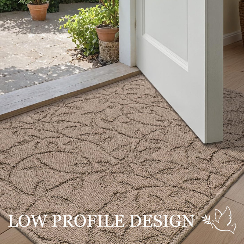 Non-Slip Doormat, Khaki, 88.9cm W x 149.9cm L