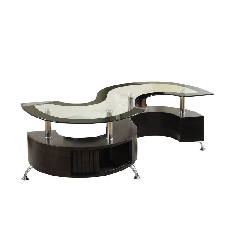 Kearn Glass Top Coffee Table