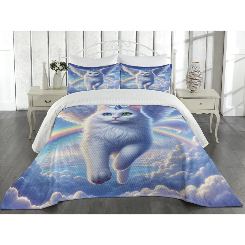 Polyester Coverlet, Queen Coverlet + 2 Standard Shams