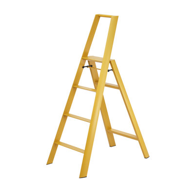 lucano 4 - Step Aluminum Lightweight Folding Step Stool