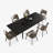 Madlaina Dining Table And Chairs Set-94055983-94055982