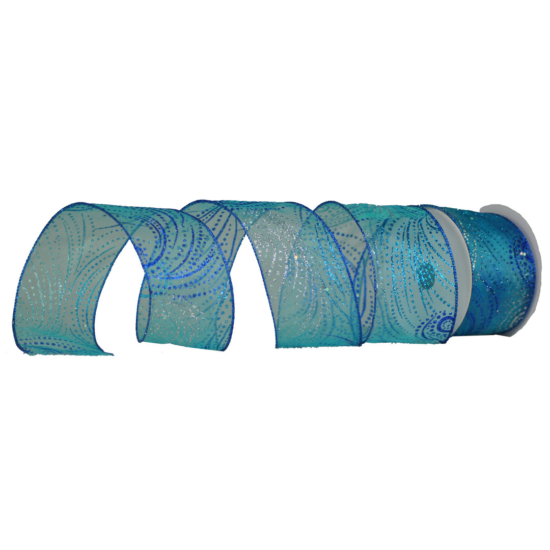 2.5'' Plants & Flowers Ribbon (Set of 3) The Holiday Aisle®