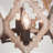 Marcus 4 - Light Wood Dimmable Drum Chandelier