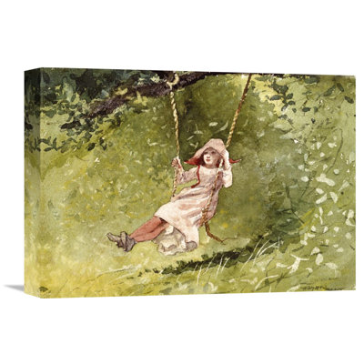 " Girl On A Swing " by Winslow Homer