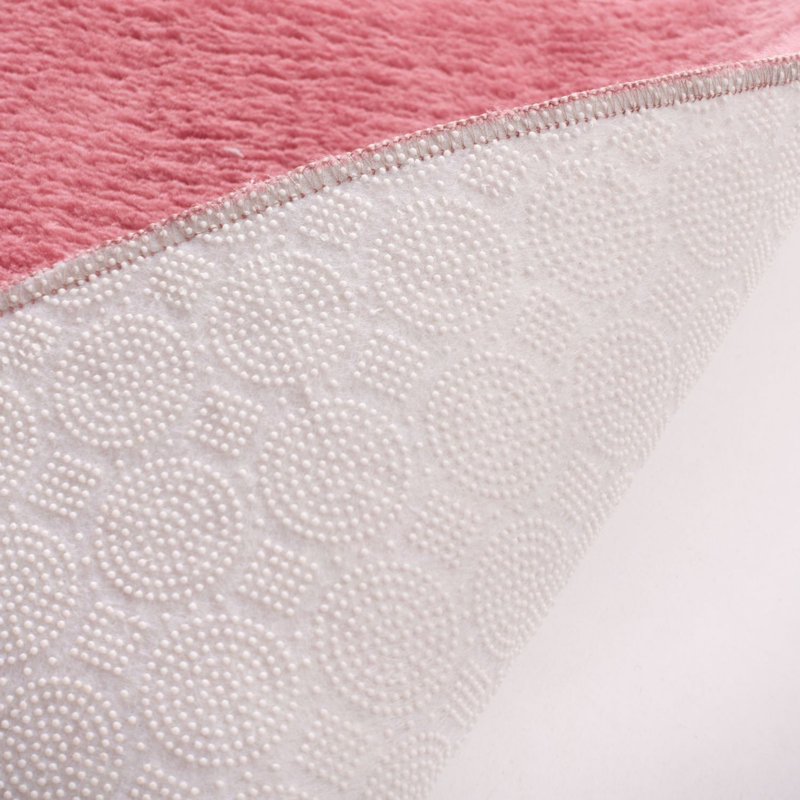 Tapis pour salle de bain Adia, L 24 po x L 39 po, Fuchsia