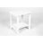 All Weather Outdoor Seating , White , 5-Level & Widened 3 Lounge Chair With Wood Texture, , For Use
