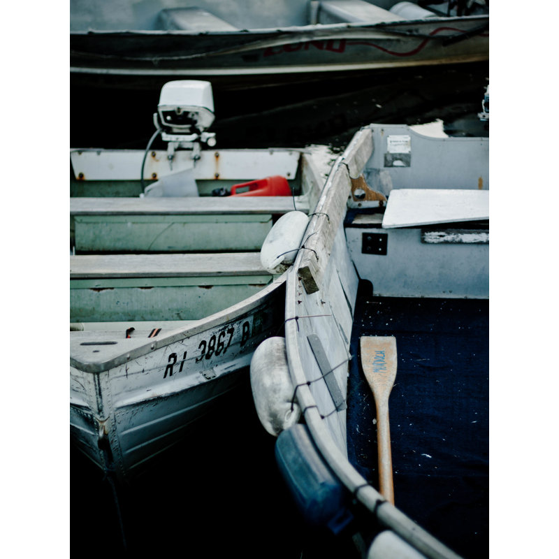 The Boats Print by Alan Scherer