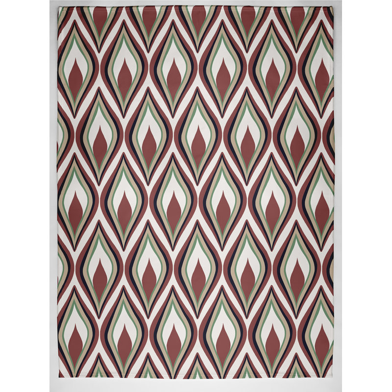 Honora Plain Weave / Muslin Throw Blanket, Orange