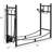 36'' W Metal Log Rack