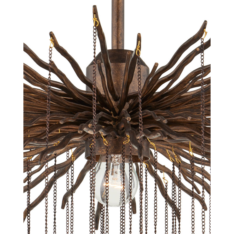 Fen 1;1 - Light Dimmable Geometric Chandelier