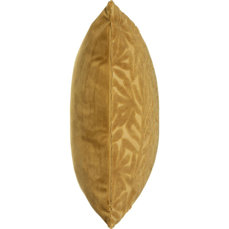 Cumminsville Floral Square Cushion, Mustard