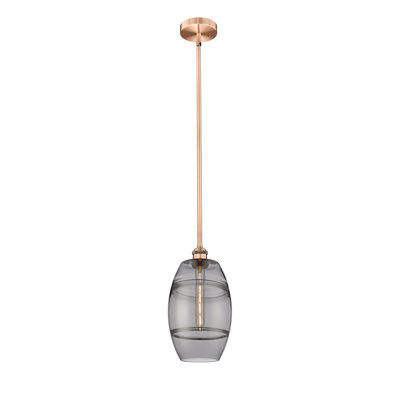 Luminaire suspendu 1 tige Edison Kusham