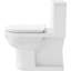 Toilette allongée une pièce Duravit 1,28 GPF (économe en eau) (siège inclus)-50923486