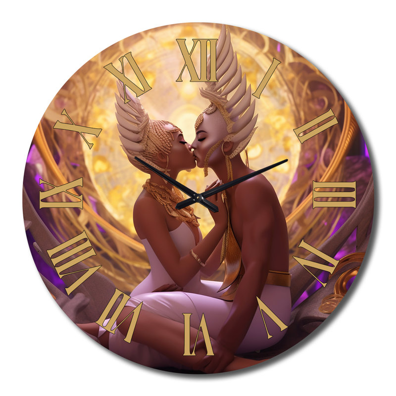 Horloge murale Divine Love Goddess, Très grand