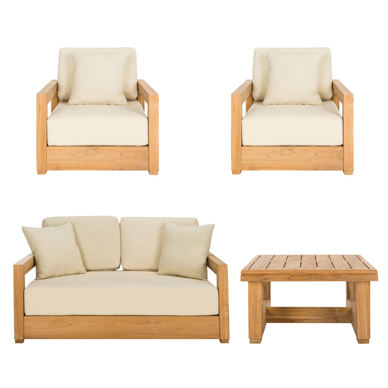 Melrose 4 Piece Outdoor Conversation Set