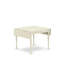 Ensemble de 5 pièces pour 4 pièces comprenant une table de salle à manger rectangulaire avec Dropleaf et 4 chaises, lin blanc-1930656283-1930656284-1930656287